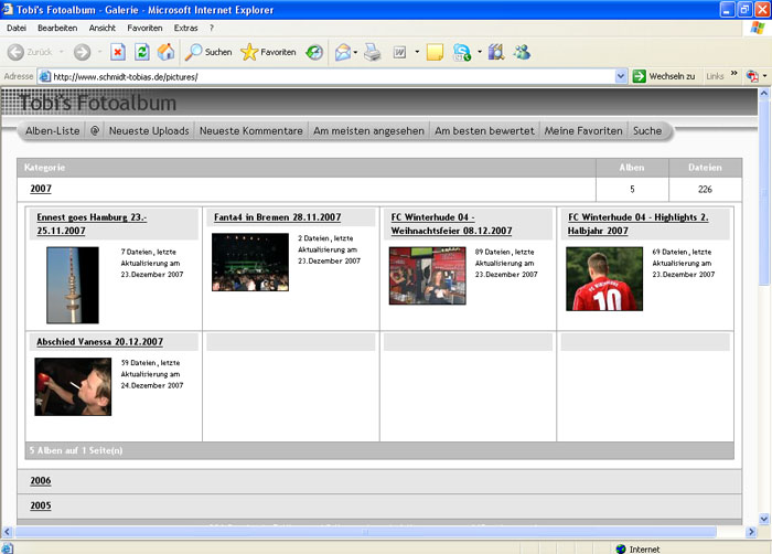 Fotogalerie Tobias Schmidt
