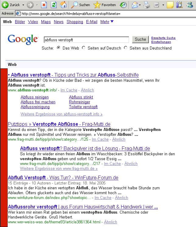 Google-rückt-Suchergebnisse-nach-rechts-ein
