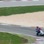 Vesparennen Nürburgring Gegengerade Kurz vor dem Ende des Vesparennens am Nürburgring