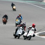 Vesparennen Nürburgring Kurve Kurz nach Start-Ziel