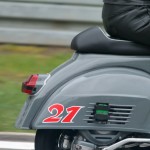 Vesparennen Nürburgring Startnummer Startnummer 21 beim Vesparennen